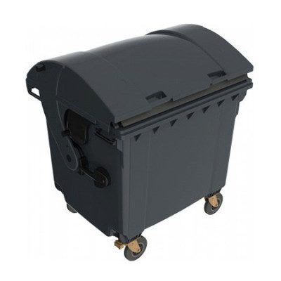 Plastikowy kontener 1100 l na odpady komunalne